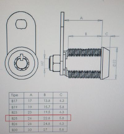 Tubular Mandallı Kilitler