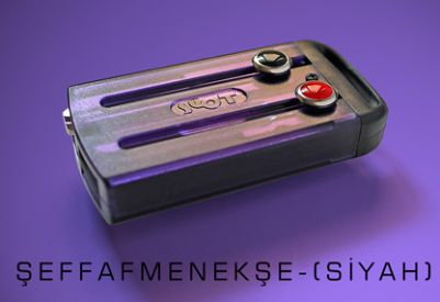 Kırmızı Şeffaf Menekşe Siyah Slot Anahtarlıklar