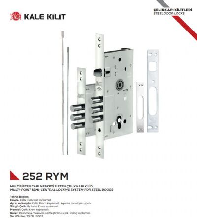 Çelik Kapı Multi Sistem Emniyet Kilitleri